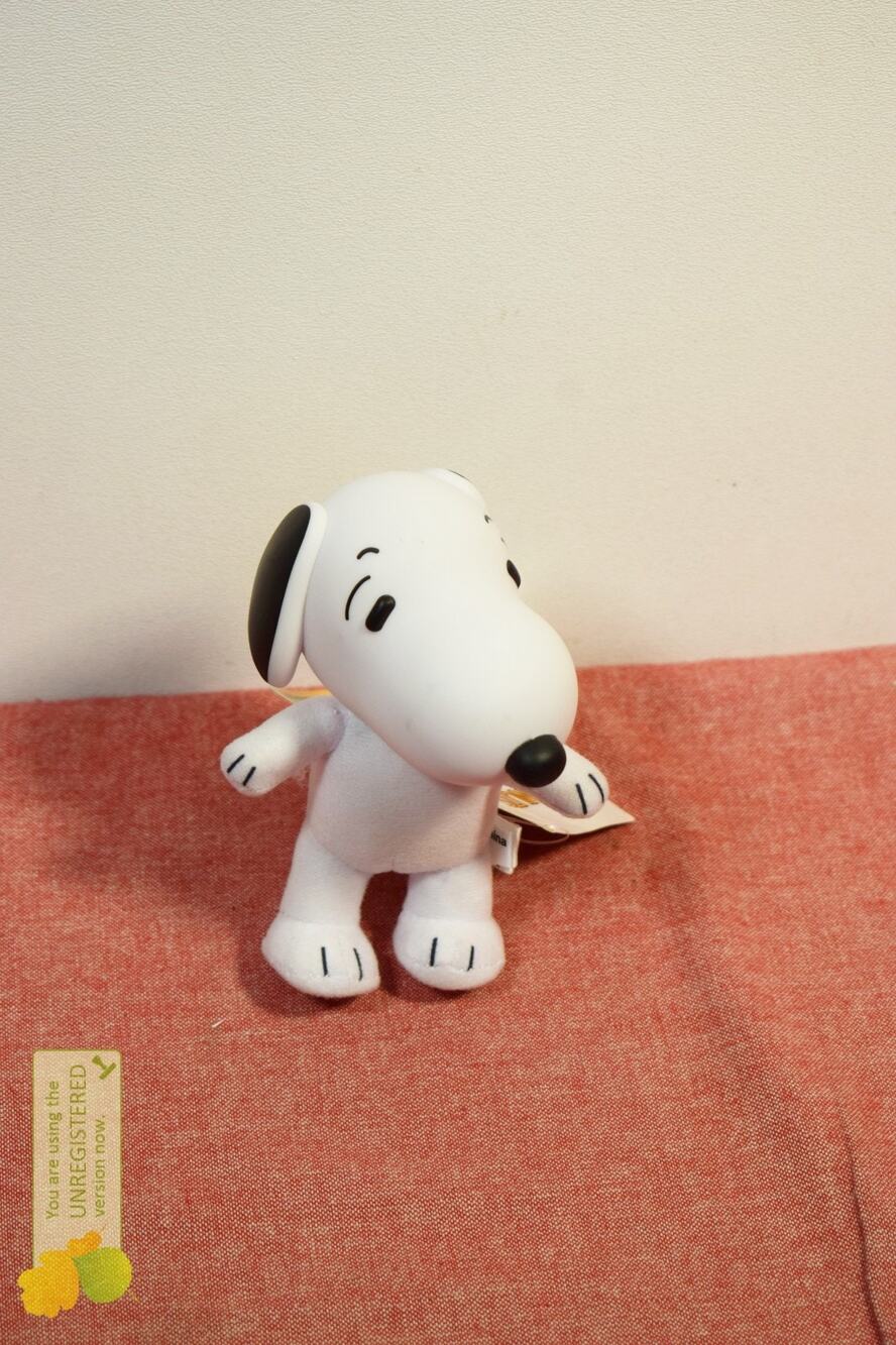 Peanuts Snoopy Vinyl Head Moveable Plush